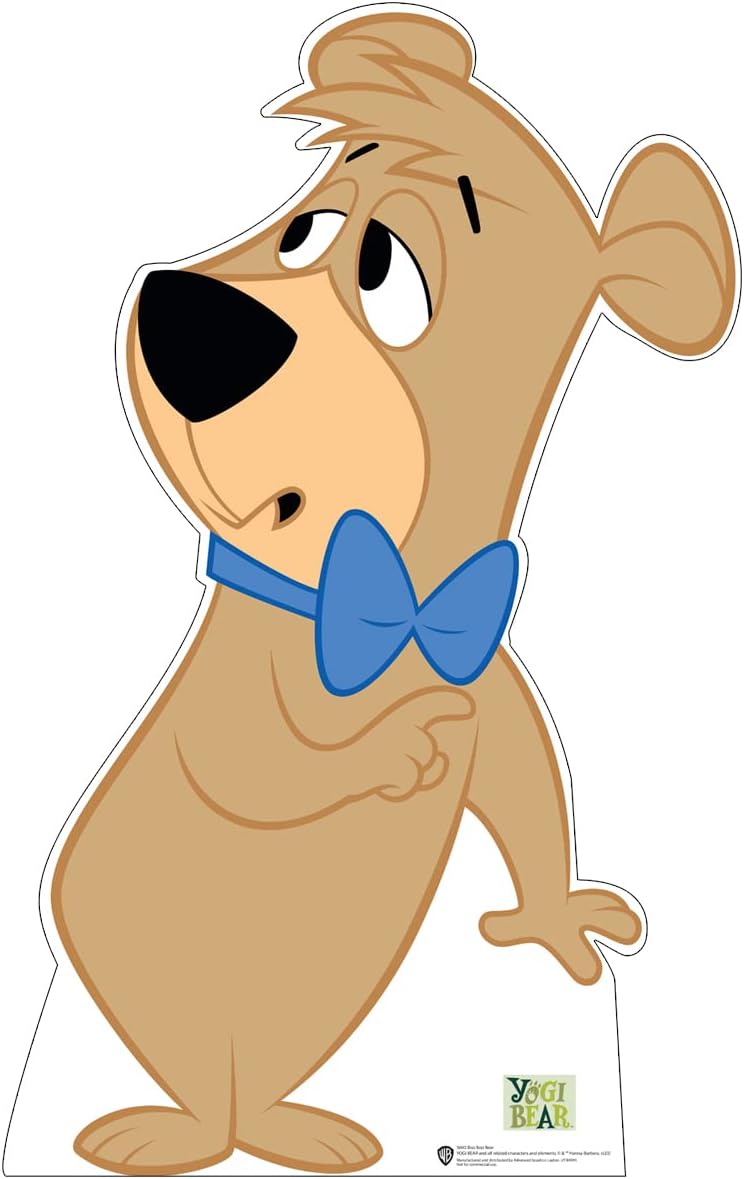 Cardboard People Boo Boo Bear Cardboard Cutout Standup - Yogi Bear