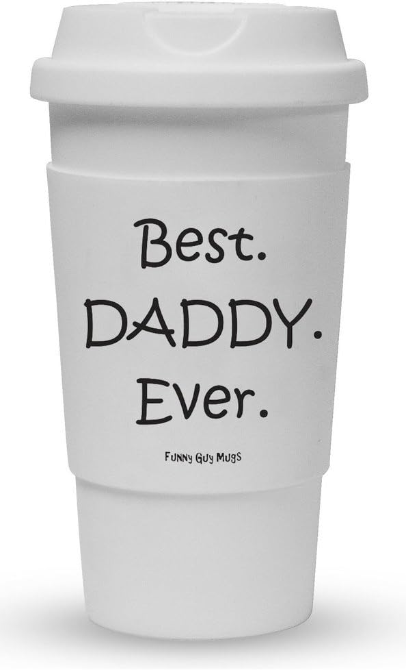 Funny Guy Mugs Dad Travel Tumblers, 16-Ounces…