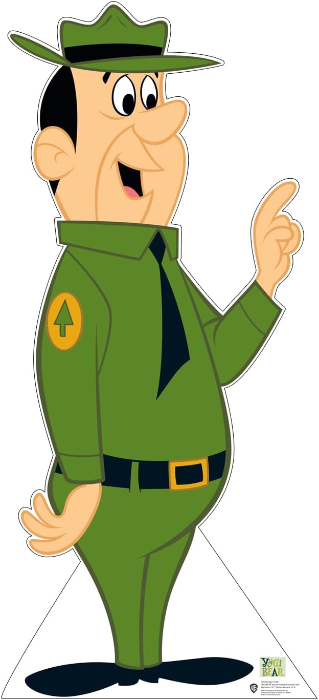 Cardboard People Ranger Smith Cardboard Cutout Standup - Yogi Bear