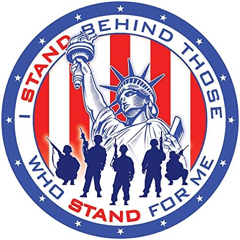 I Stand for Aluminum Sign with Embossed Edge - Nostalgic Vintage Metal Wall Decor - Made in USA