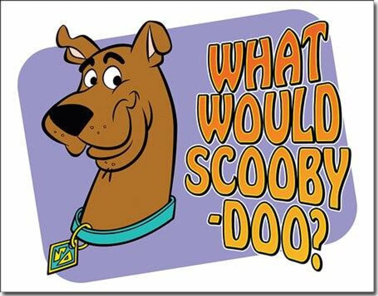 Desperate Enterprises Scooby Doo Tin Signs