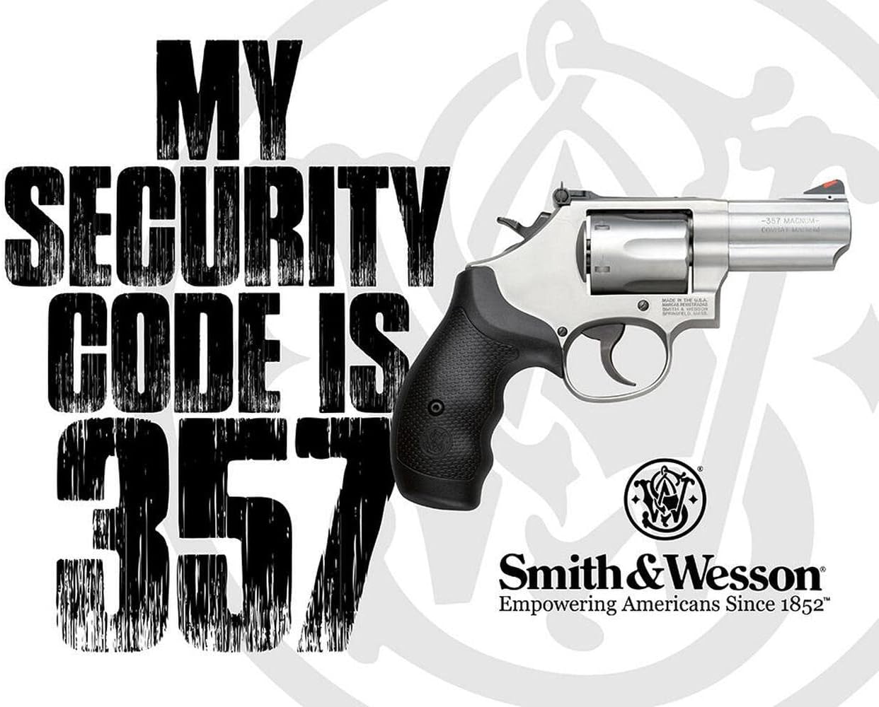 Desperate Enterprises Smith & Wesson Tin Signs