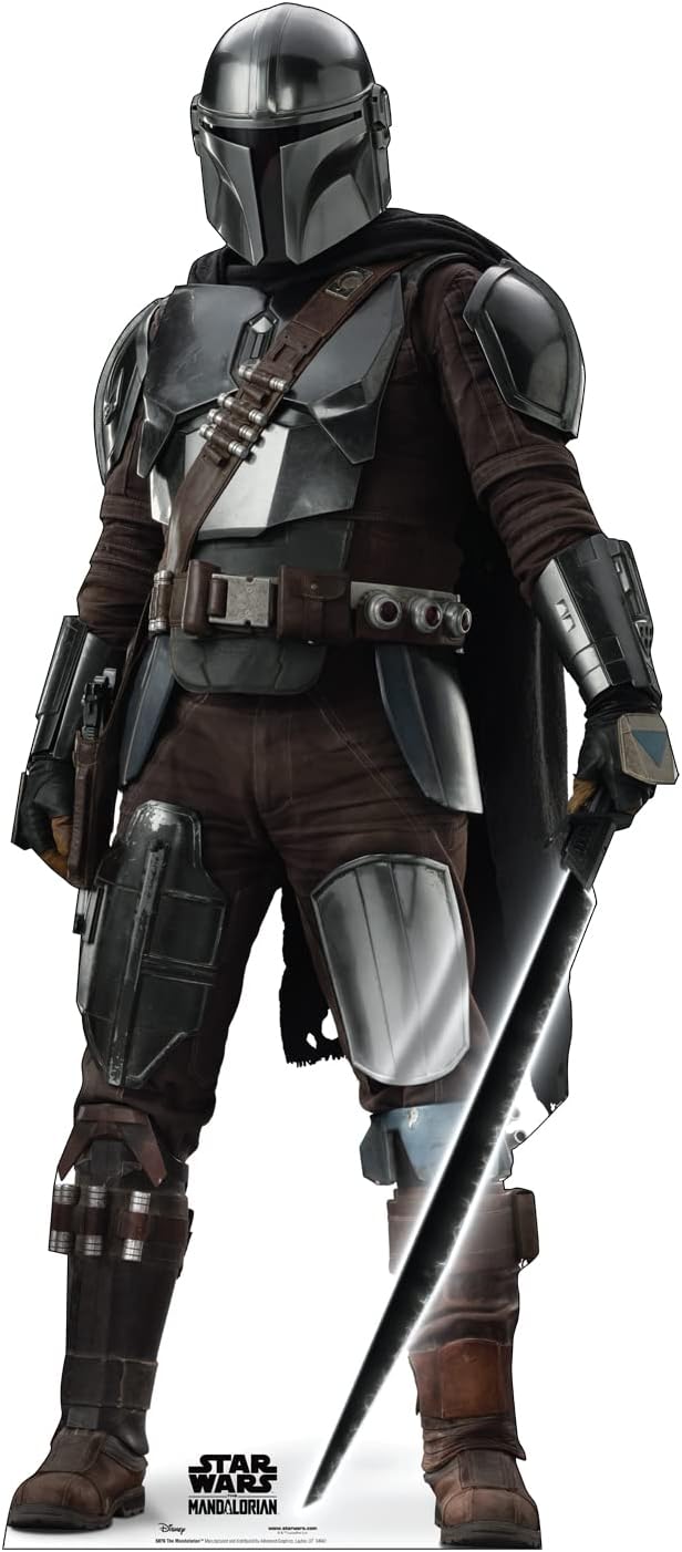 Cardboard People The Mandalorian Cardboard Cutout Standup - Disney's Star Wars: Mandalorian (TV Series: Season 3)