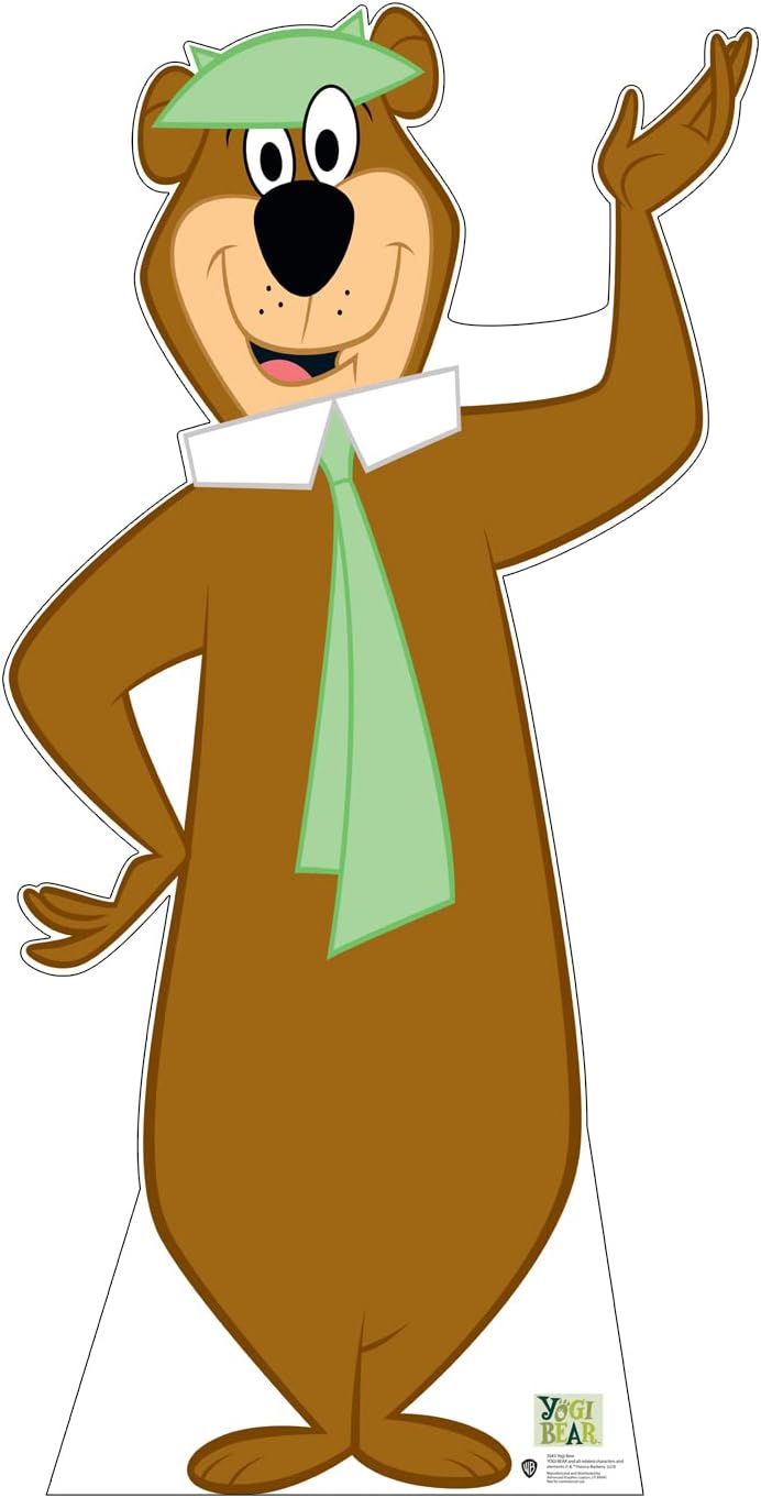 Cardboard People Yogi Bear Cardboard Cutout Standup - Yogi Bear