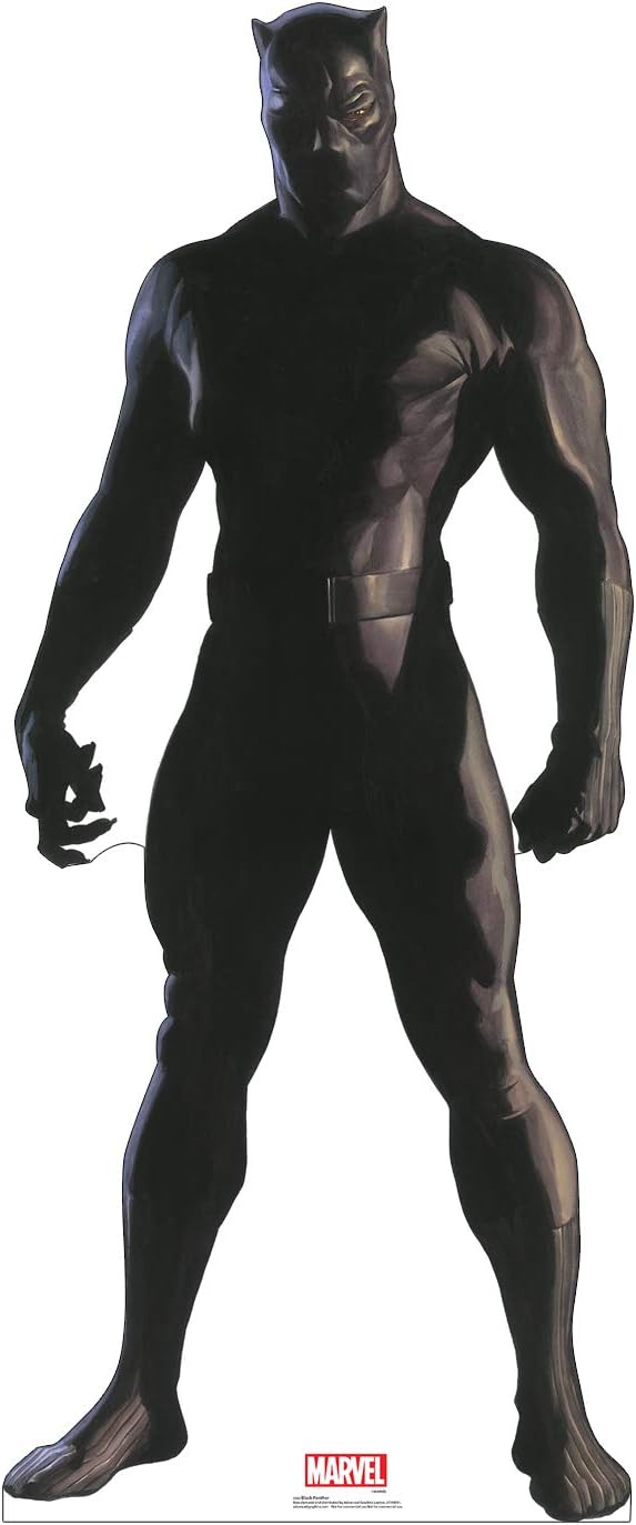 Advanced Graphics Black Panther Life Size Cardboard Cutout Standup - Marvel - Black Panther