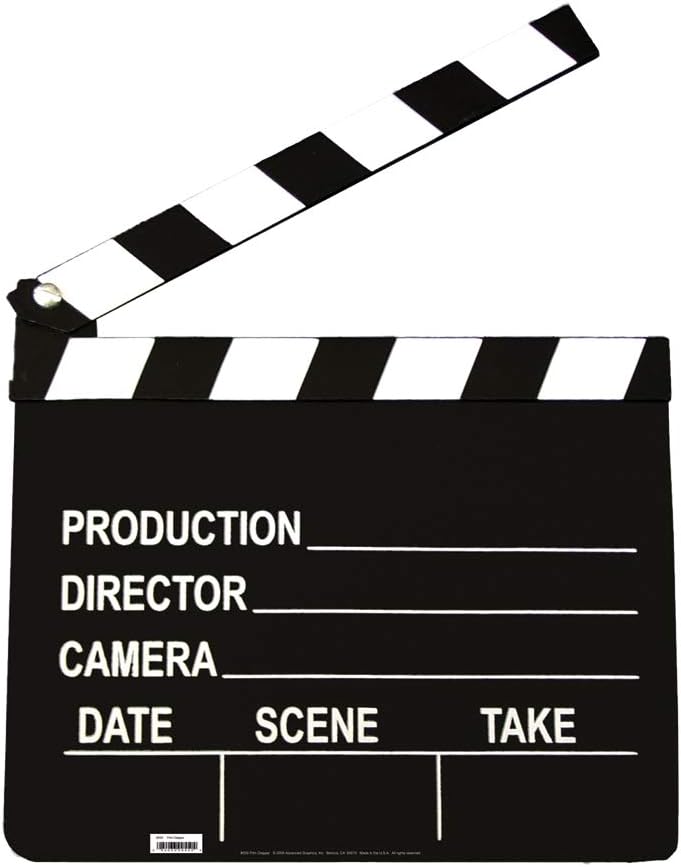 Advanced Graphics Film Clapper Life Size Cardboard Cutout Standup