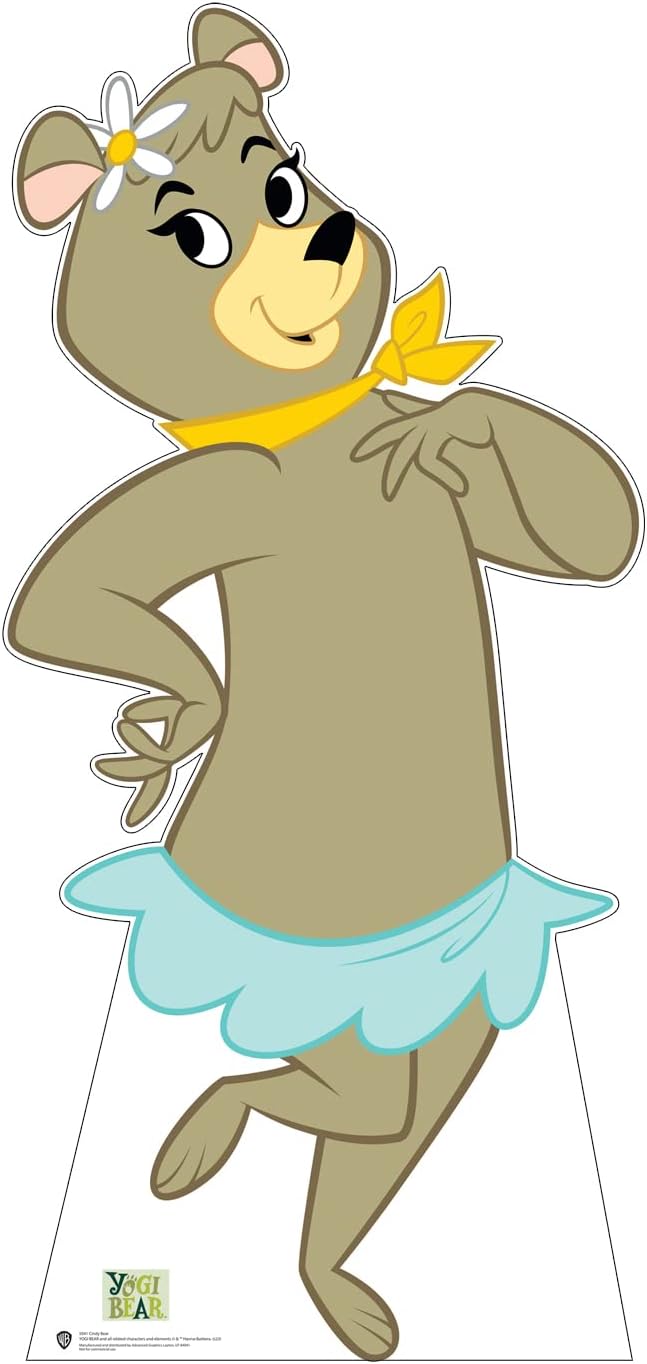 Cardboard People Cindy Bear Cardboard Cutout Standup - Yogi Bear