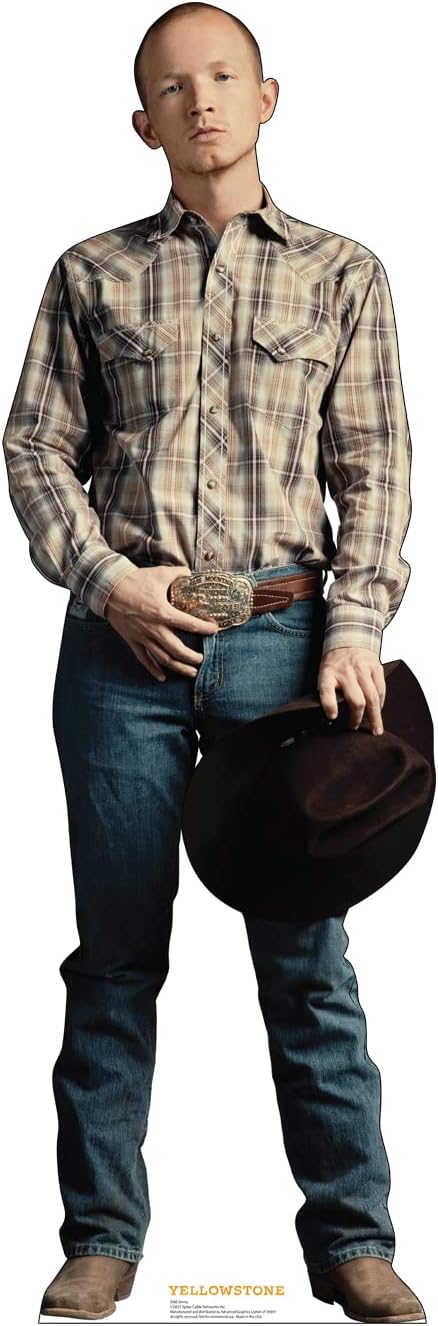 Cardboard People Jimmy Cardboard Cutout Standup - Paramount's Yellowstone (TV Series)