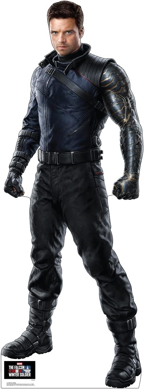 Advanced Graphics Winter Soldier Life Size Cardboard Cutout Standup - Marvel's The Falcon and The Winter Soldier - Winter Soldier