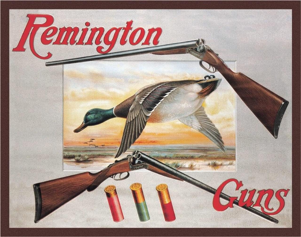 Desperate Enterprises Remington Tin Signs