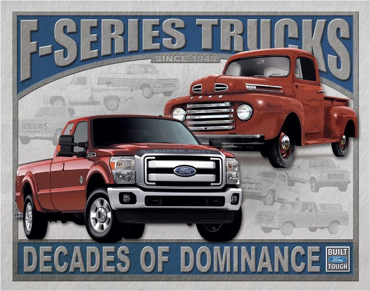 Desperate Enterprises Ford Truck Tin Signs