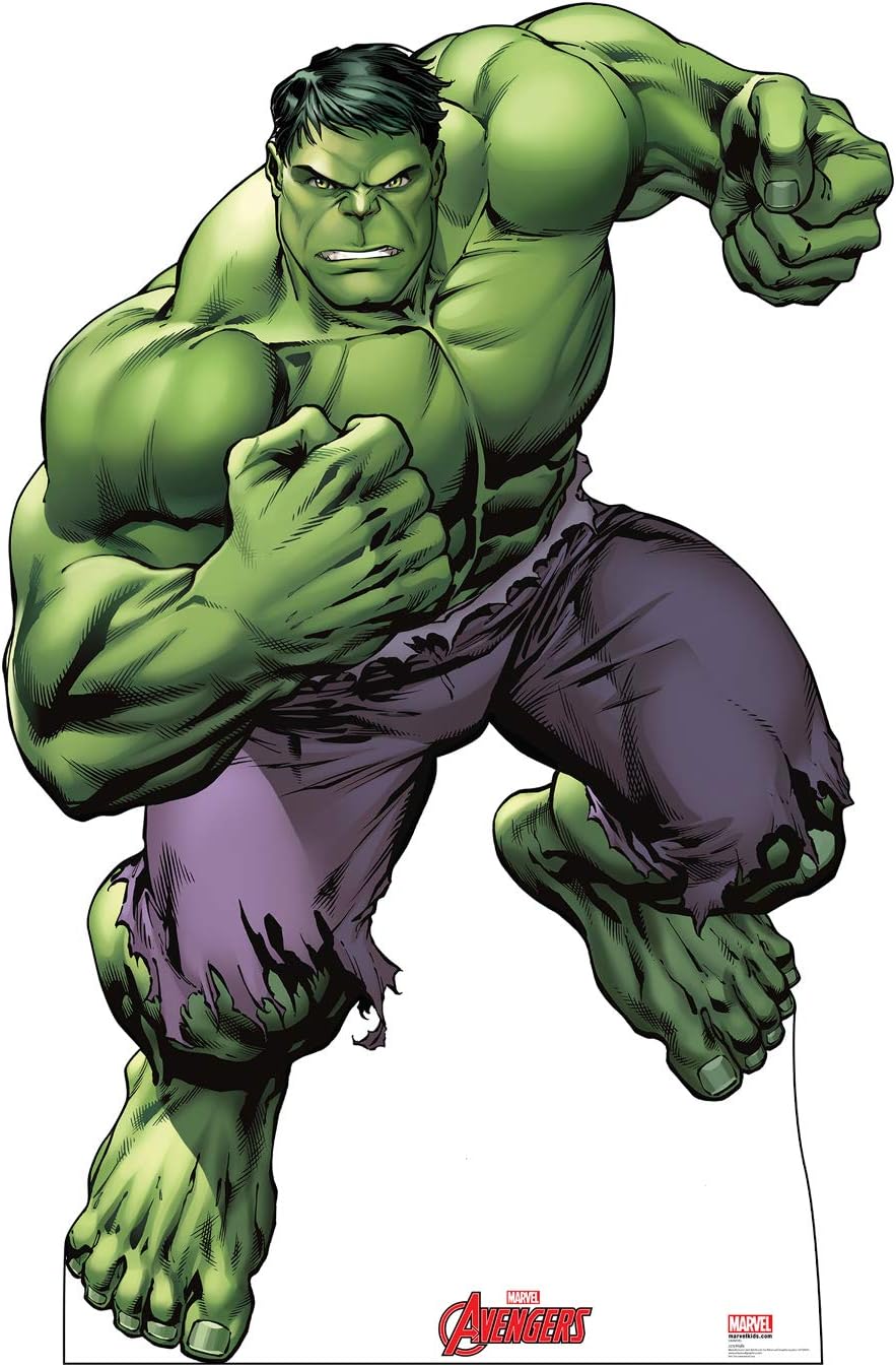 Advanced Graphics Hulk Life Size Cardboard Cutout Standup - Marvel's Avengers Animated - Hulk 2