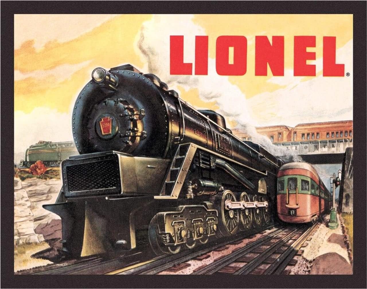 Desperate Enterprises Lionel Trains Tin Signs