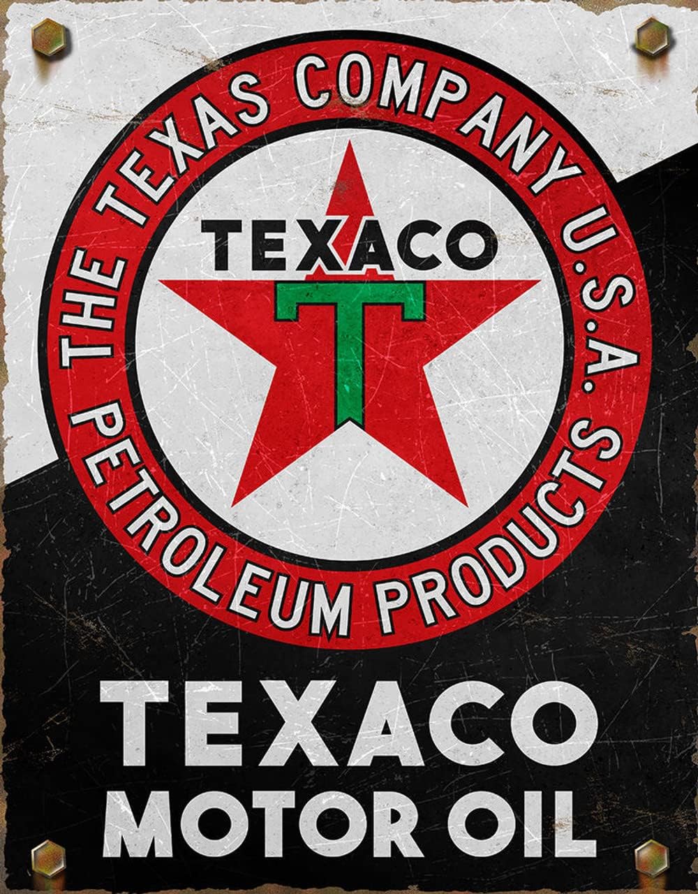 Desperate Enterprises Texaco Tin Signs