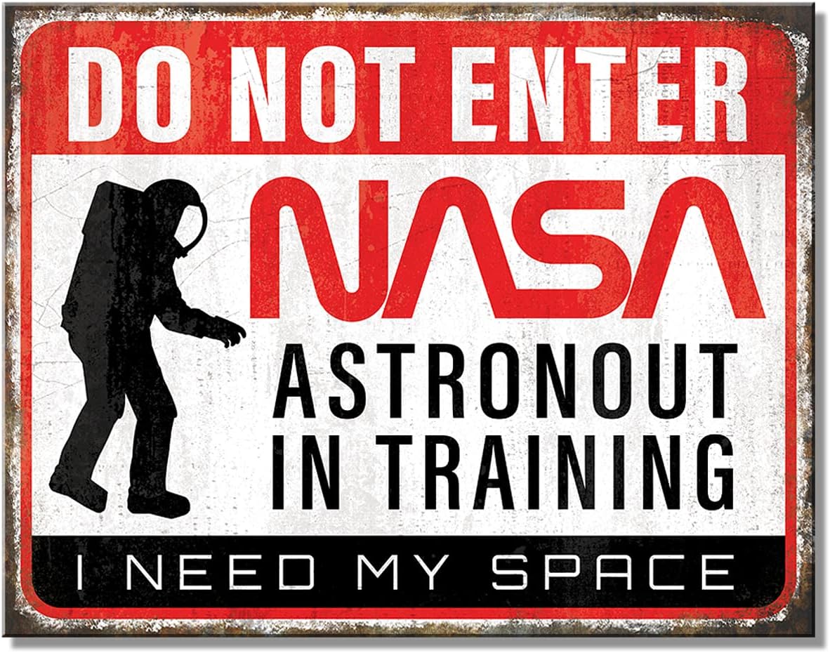 Desperate Enterprises Retro Space Tin Signs
