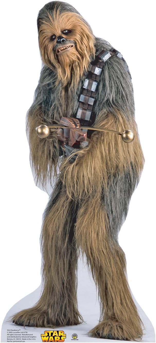 Cardboard People Chewbacca Life Size Cardboard Cutout Standup - Star Wars Classics (IV-VI)