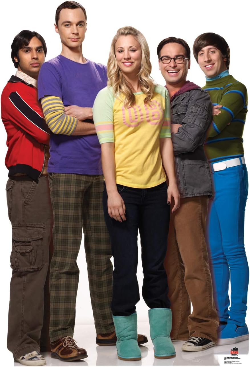 Cardboard People The Big Bang Theory Cutout