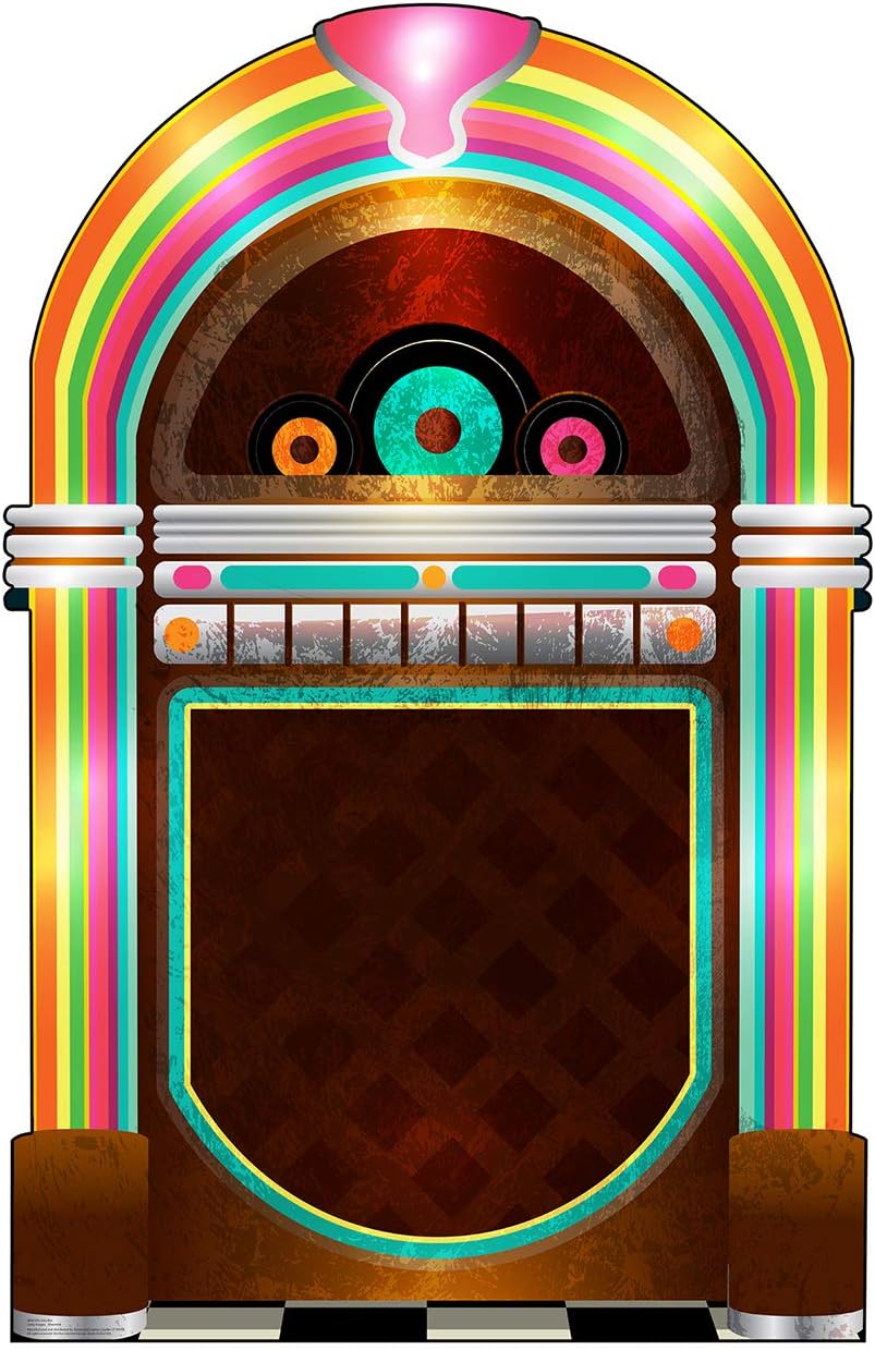 Advanced Graphics 50's Juke Box Life Size Cardboard Cutout Standup
