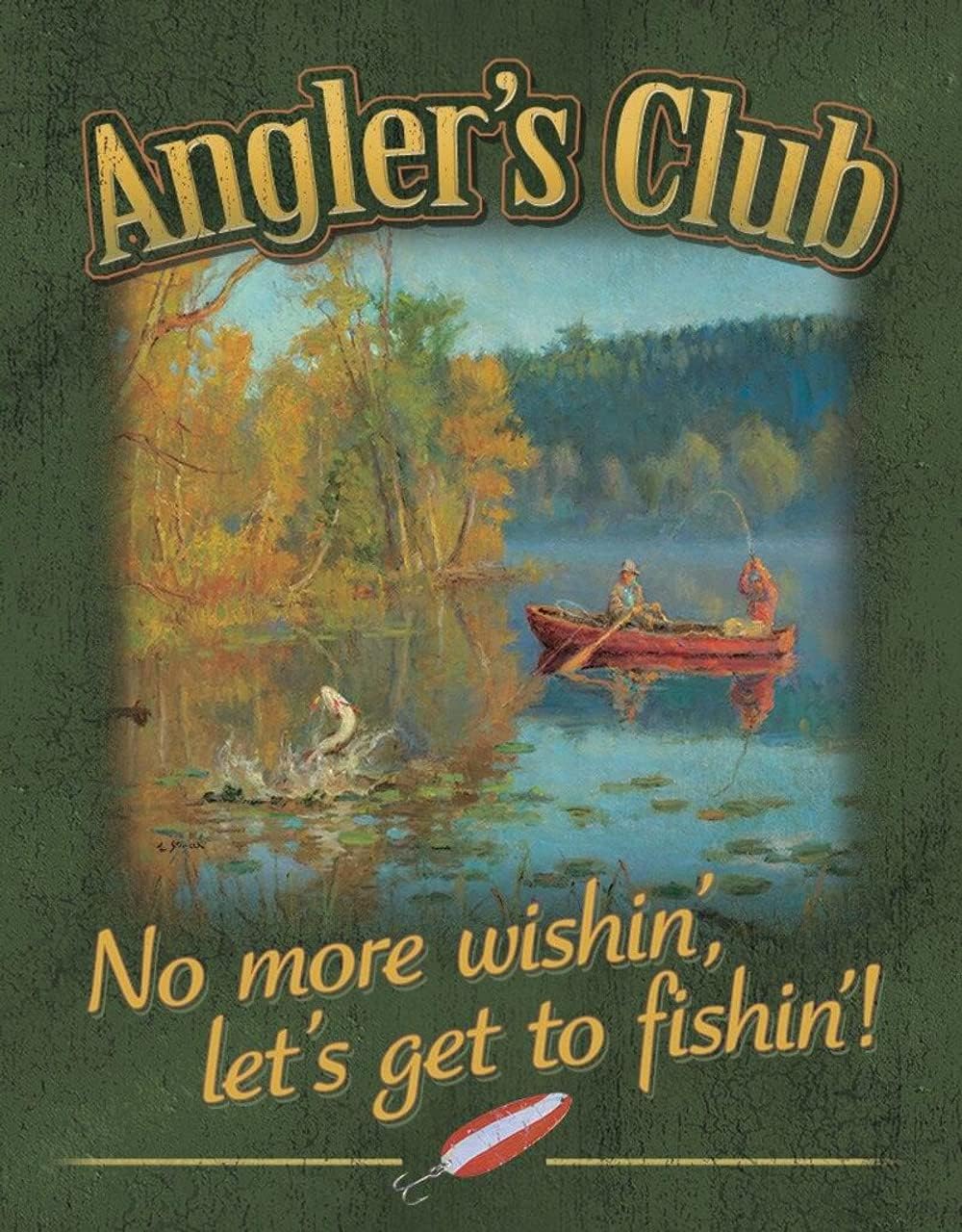 Desperate Enterprises Fishing Tin Signs 2