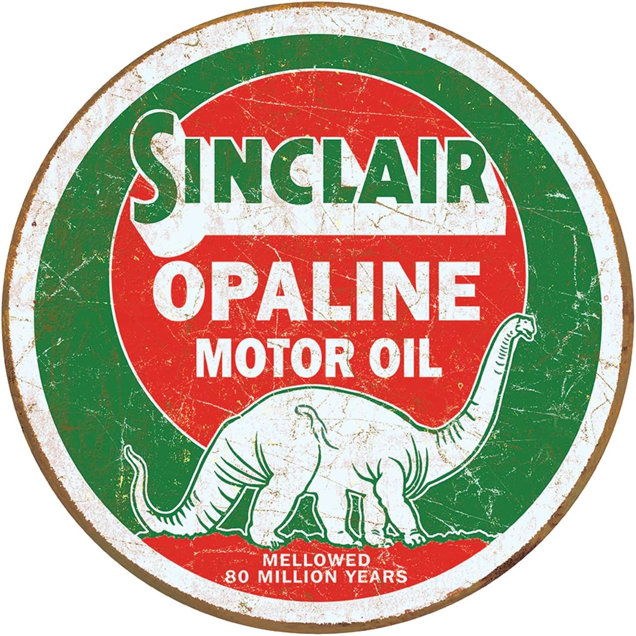 Desperate Enterprises Sinclair Motor Oil Tin Signs