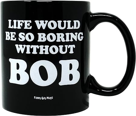 Funny Guy Mugs Mrs. Bob Ceramic Coffee Mug