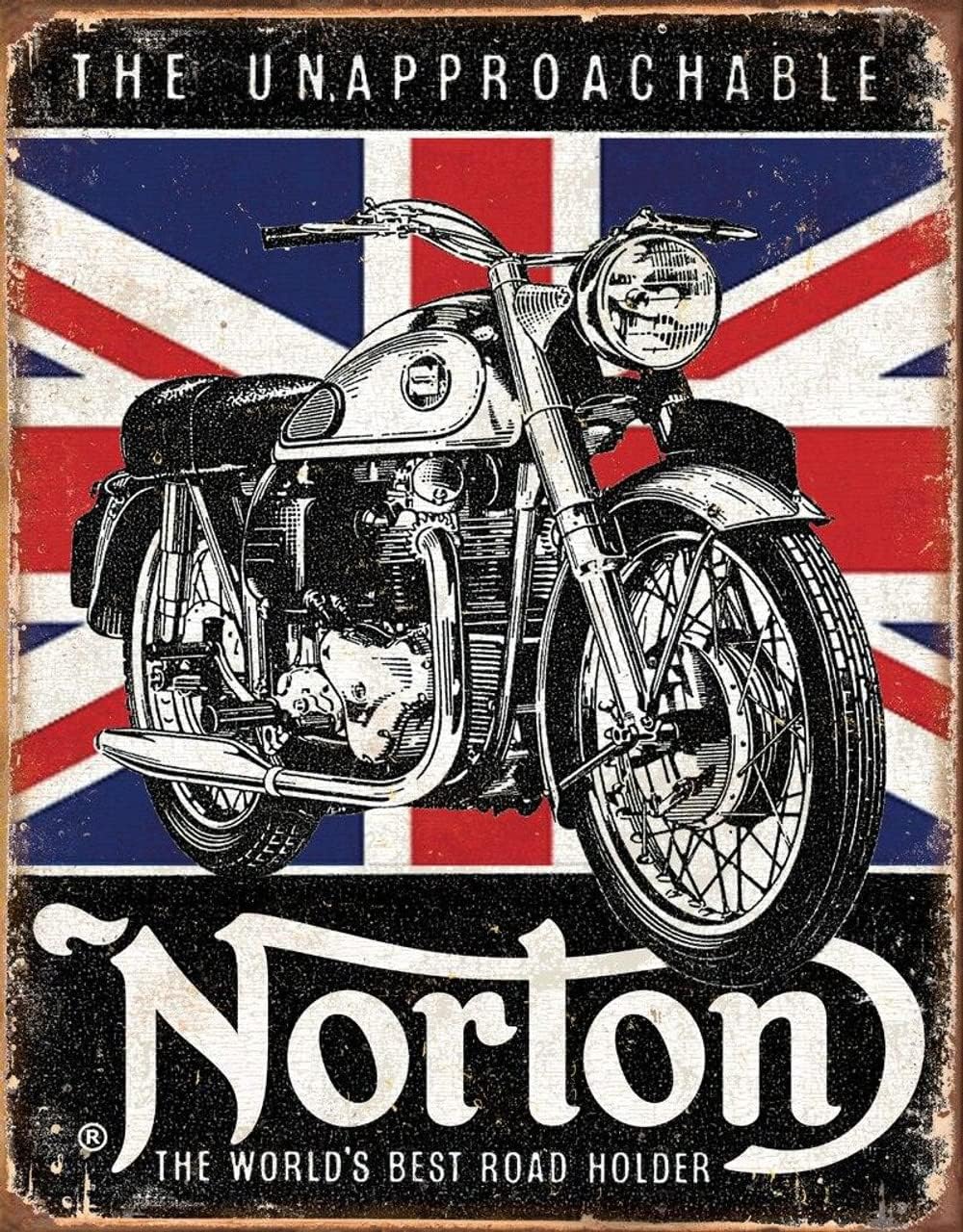 Desperate Enterprises Norton Motorcycle Tin Signs