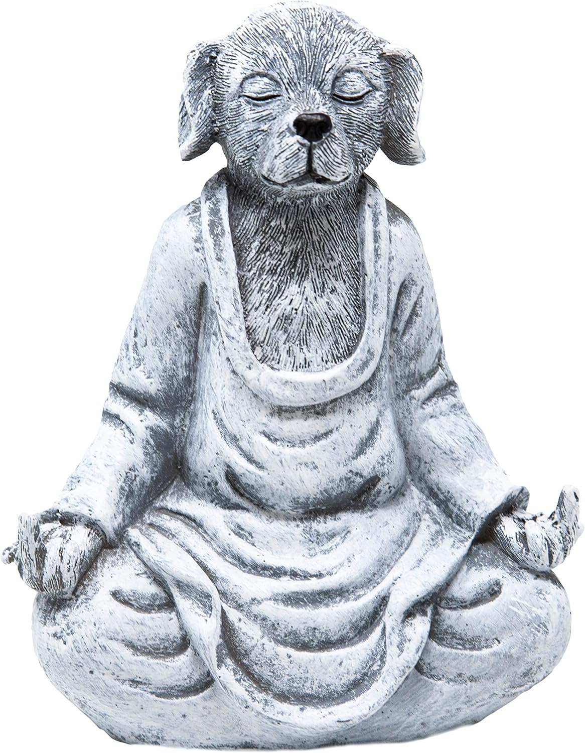 Garden Gnome Statue - Middle Finger Dog - Indoor/Outdoor Garden Gnome Sculpture for Patio, Yard or Lawn