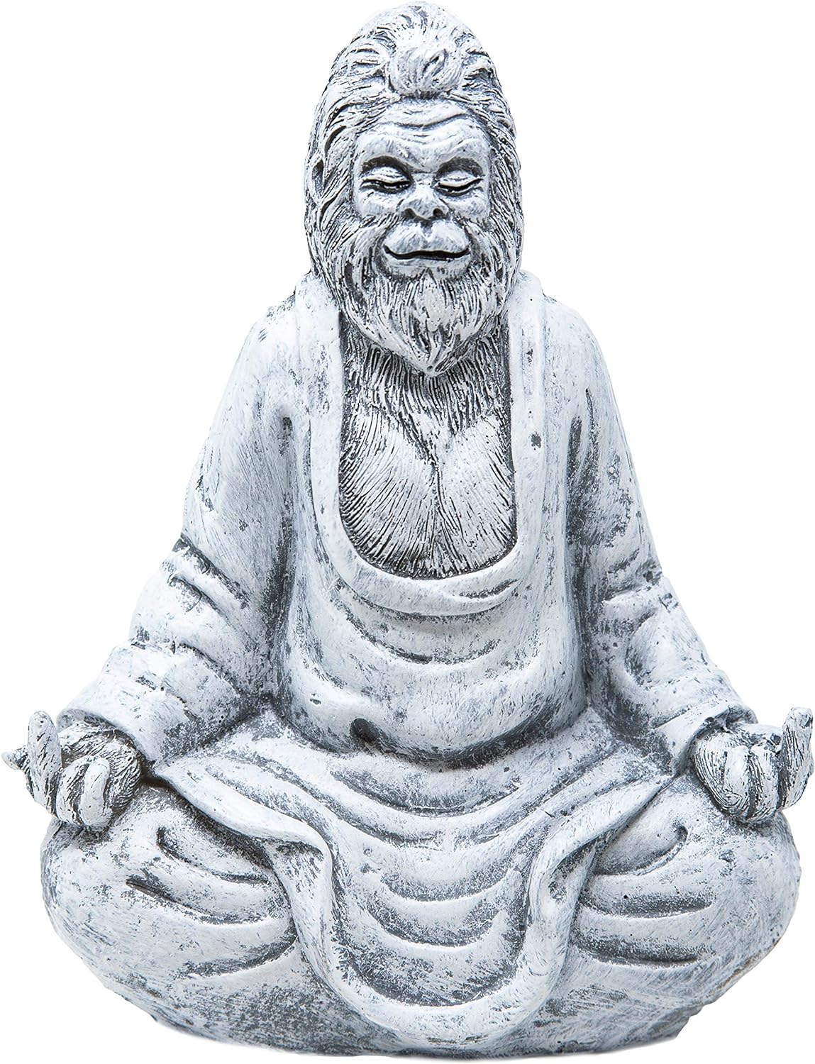 Garden Gnome Statue - Middle Finger Bigfoot - Indoor/Outdoor Garden Gnome Sculpture for Patio, Yard or Lawn